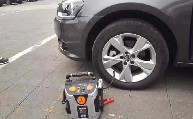 延寿汽车搭电案例